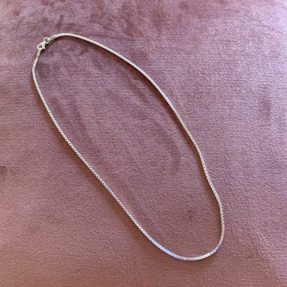 Box Chain (Sterling Silver)