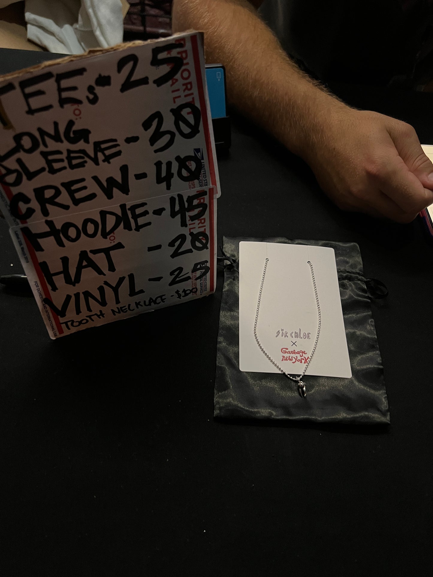 Sir Chloe x Garbage Tooth Necklace