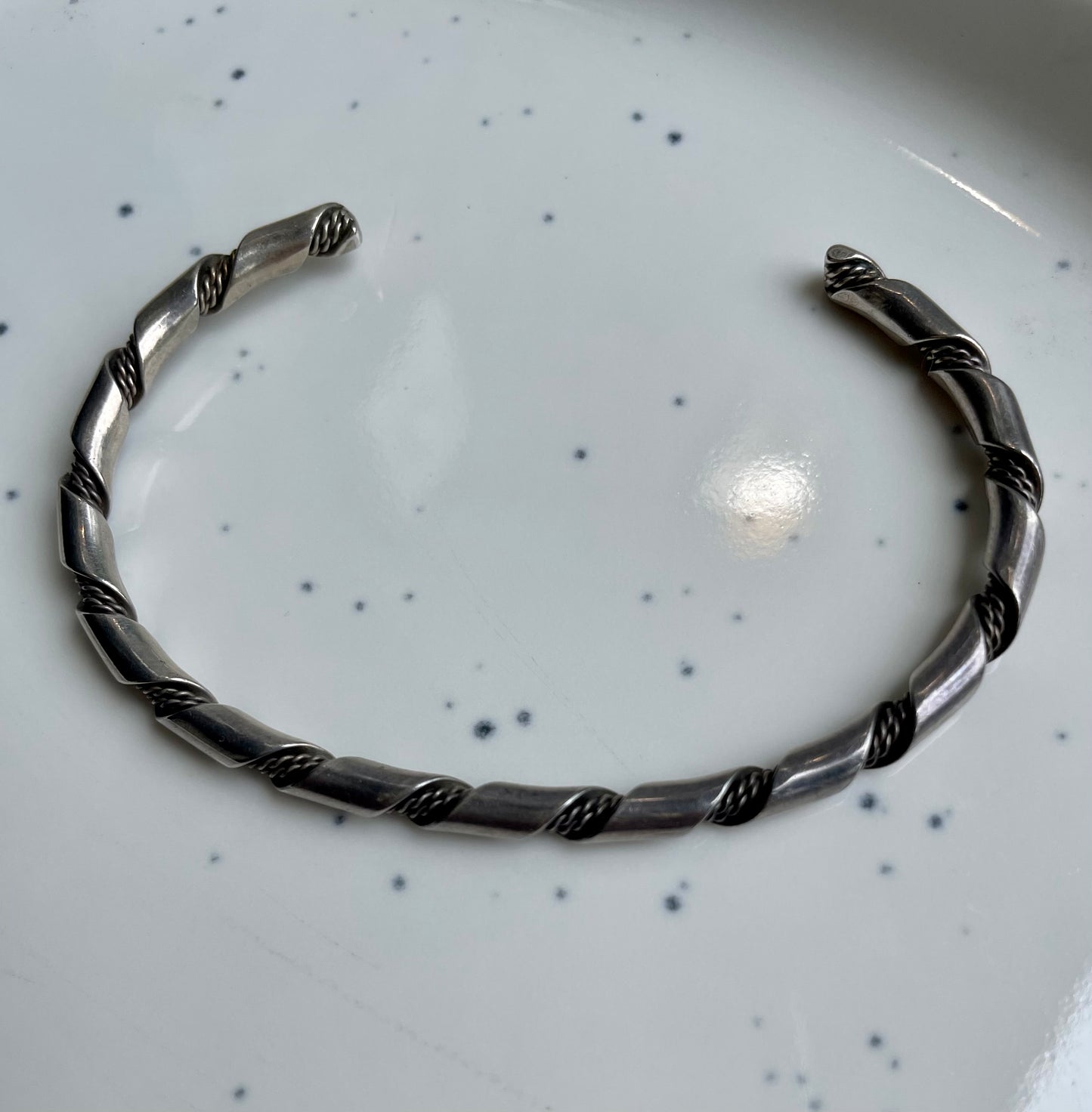 Vintage Sterling Silver Cuff