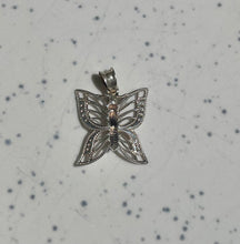 Load image into Gallery viewer, Vintage Silver Butterfly

