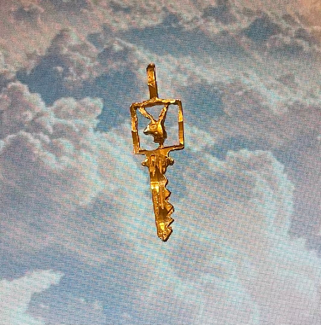 Vintage Playboy Bunny Key Charm