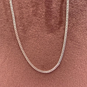 Cuban Link Chain (Sterling Silver)